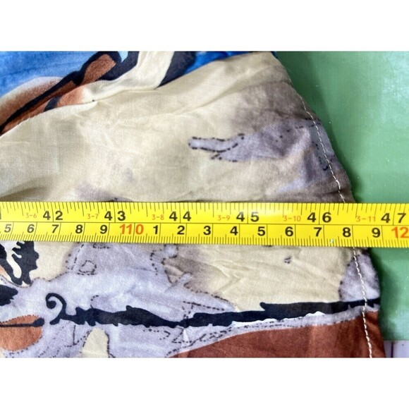 Reba Womens 10 Blue Fit N Flare Maxi Rhinestone Embellishment Dress Fairy Grunge - Picture 9 of 12